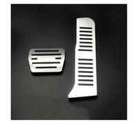 Pour Audi Q3 8U A3 8P A1 TT LHD Voiture Repose-pieds Pédale Carburant Gaz Frein Pédales Plaque De Protection pédale Voiture Anti-dérapant(Automatic 2pcs)