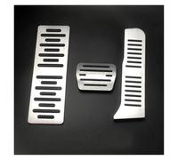 Pour Audi Q3 8U A3 8P A1 TT LHD Voiture Repose-pieds Pédale Carburant Gaz Frein Pédales Plaque De Protection pédale Voiture Anti-dérapant(Automatic 3pcs)
