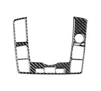 Pour Audi Q7 2007-2015 Cache Boutons Levier Vitesse Fibre Carbone Autocollant Intérieur