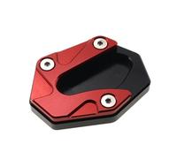 Pour Augusta Pour TV800 Pour 800SCS Plaque D'extension De Béquille Moto Support Latéral Pied Agrandir Le Coussin Extension Pad(Red)