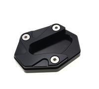 Pour Augusta Pour TV800 Pour 800SCS Plaque D'extension De Béquille Moto Support Latéral Pied Agrandir Le Coussin Extension Pad(Black)