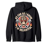 pour Autant Que Je sache, Je suis Un Charmant Sarcasme de Singe drôle Sweat à Capuche