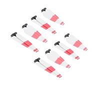 Pour avec hélice A 3 Hélice 8747F CW CCW Turbine à dégagement rapide Ventilateur à aile Accessoires de rechange universels (Blanc Rouge 8 pièces)