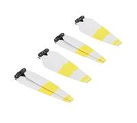 Pour avec hélice A 3 Hélice 8747F CW CCW Turbine à dégagement rapide Ventilateur à aile Accessoires de rechange universels (blanc jaune 4 pièces)