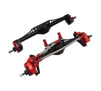 pour Axial pour Capra 1.9 pour Unlimited pour Buggy pour Utb pour Currie F9 1/10 Rc Mise À Niveau Voiture Alliage Essieu Portail Avant Arrière ModèLes RéDuits Rc