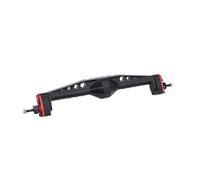 Pour Axial Pour Capra 1.9 Pour UTB AXI03004 Pour LCG F9 1/10 Axe Portail Avant Arrière Décalé Aluminium Avec Supports Servo Châssis Sur Chenilles RC Essieux RC(Red,Rear)