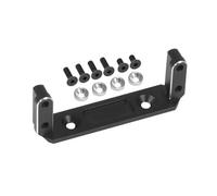 Pour Axial Pour Capra UTB10 Pour Vanquish F9 Pour SCX10 III SOA 4WD 1/10 Support De Servo En Alliage D'aluminium Mise À Niveau L'essieu Portail RC Crawler PièCes Rc(Black)