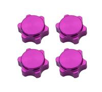 Pour Axial Pour HPI Pour HSP Pour Himoto 1/8 17 Mm Moyeu Roue Écrou Hexagonal Fin Anti Couvercle RC Voiture Loisir Pour Buggy Camion Hop Pièces Pour Up PièCes Rc(Purple)