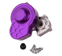 pour Axial pour SCX10 1/10 Boîte De Transmission Complète en Métal 87T/48T avec Moteur 20T Pièces De Mise À Niveau pour Voiture sur Chenilles RC RC Boîte Transmission(Purple)