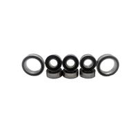 Pour Axial Pour SCX10 AXLE AXA1221 AXA1230 1/10 8Pcs 52100 Kit De Roulement À Billes Métrique En Acier Chromé Pièce De Voiture Rc Scellée En Caoutchouc Noir RC Roulement Billes