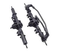 Pour Axial Pour SCX10 II 90046 90047 1:10 Mise Niveau Complètes Essieux Avant Arrière Droits Accessoires Réparation Modèle Réduit Voiture Tout Pour Terrain RC Essieux RC(1set)
