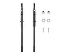 Pour Axial Pour SCX10-II 90046 90047 Pour Wrangler 1/10 RC Heavy Duty AR44 ESSAIS Joint Avant Arrière CVD Arbre De Transmission Dogbone Accessoires Rc(2PCS rear)