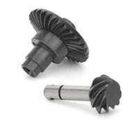 Pour Axial Pour Scx10 II 90046 Pour Capra 1/10 Pignon Conique Hélicoïdal En Acier 8T 30T Transmission Positive Par Marche Arrière, Pour Crawler RC Remplacement PièCes Rc(Positive)