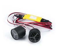 Pour Axial Pour SCX10 III Axi03006 Axi03007 Pour Gladiator Pour Jlu Pour Wrangler 1/10 Phares Angel Eyes Lampe RC Crawler Voiture LumièRe Voiture Rc(Type 1)