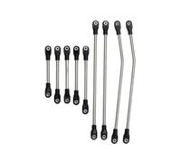 Pour Axial Pour SCX10 Pour Capra Pour LCG 1/10 Cadre De Poutre Tige De Liaison En Acier Inoxydable Tige Traction Pour Kit Châssis Chenille RC Utilisation De Remplacement RC Biellette Direction