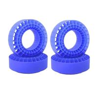 Pour Axial Pour SCX10 Pour Capra Pour TRX4 1/10 Inserts Pneus Caoutchouc Silicone Imperméables 108mm Bricolage Insérer 1.9 "pneus Roue RC Chenille RC Mise Niveau Modèles(Blue)