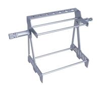 Pour Axial Pour SCX10 Pour SCX24 D90 Pour TRX4 Pour TRX6 Pour Tamiya Pour TT02 1/18 1/24 1/10 RC Car Crawler Échelle 1.9 2.2 Support Rangement Pour Jantes Roue Et Pneus PièCes Rc(Metallic)