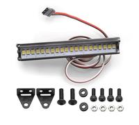 Pour Axial Pour SCX10 Pour Traxxas Pour TRX4 D90 90048 1/10 1 Pièces Barre Lumineuse Toit Universelle Voiture Sur Chenilles Rc Projecteurs RC(20LED)
