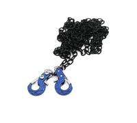 pour Axial pour SCX10 pour Traxxas pour TRX4 D90 pour Tamiya CC01 1/10 RC Treuil À Crochet De Remorque CNC en Métal avec Accessoires Chaîne Jouets RC