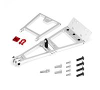 Pour Axial Pour SCX10 Pour TRX4 Pour Capra Pour LCG 1/10 Treuil Servir Camion Sauvetage Bras Grue Dépanneuse Outil Bricolage Voiture Sur Chenilles RC Accessoires RC(Silver)