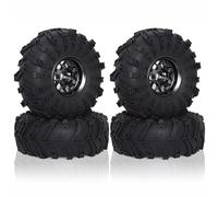 pour Axial pour SCX10 pour Wraith pour Traxxas 1/10 2. "Jeu De Pneus Jante Roue Beadlock 4 Pièces 138mm Mise À Niveau Ultime Voitures sur Chenilles RC Composants