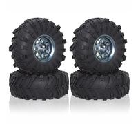 pour Axial pour SCX10 pour Wraith pour Traxxas 1/10 2. "Jeu De Pneus Jante Roue Beadlock 4 Pièces 138mm Mise À Niveau Ultime Voitures sur Chenilles RC Composants