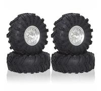 pour Axial pour SCX10 pour Wraith pour Traxxas 1/10 2. "Jeu De Pneus Jante Roue Beadlock 4 Pièces 138mm Mise À Niveau Ultime Voitures sur Chenilles RC Composants