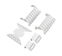Pour Axial Pour SCX10 Pour Wrangler 1/10 RC Protecteur Essieu Portail | Accessoires voitures RC Pièces Voiture RC En Métal Pour Châssis, Plaque Protection D'essieu Portail, Dérapage