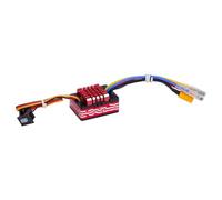 Pour Axial Pour SCX10 PourTRX4 Pour CAPRA VS4-10 Pour MST Pour LCG 1/10 Contrôleur De Vitesse Électrique Étanche 80 A 6,5 V/5 A BEC Pour Voiture Radiocommandée ContrôLeu RC(Red)