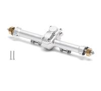 Pour Axial Pour SCX24 90081 C10 B-17 1967 2019 Pour Wrangler 1/24 RC Édition Complète Ensemble D'essieux Avant Arrière RC Essieu(Silver,Rear)