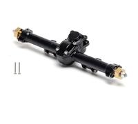 Pour Axial Pour SCX24 90081 C10 B-17 1967 2019 Pour Wrangler 1/24 RC Édition Complète Ensemble D'essieux Avant Arrière RC Essieu(Black,Rear)