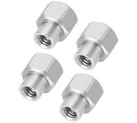 Pour Axial Pour SCX24 AX24 1/24 4Pièces M2 Écrous Roue Hexagonaux Adaptateur D'extension 2/3/5mm RC Accessoires Mise À Niveau Voiture Sur Chenilles Pièces Modification RC(2MM)