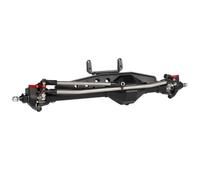 Pour Axial Pour Wraith 90018 RR10 Bomber SMT10 Pour Capra 1.9UTB 1/10 Ensemble D' Aluminium RC Crawler Arceau Sécurité Pour Rock Pour Racer Pour Châssis DIY RC Essieu(Black,Front)