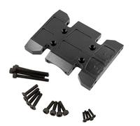 pour Axial Scx10 Pro Plaque Inférieure Boîte Vitesses Plaque Protection Boîte Vitesses Intermédiaire Pièces Mise À Niveau en Métal Télécommande Accessoires RC(Black)
