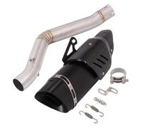 Pour B&enelli 502c Moto Silencieux Échappement Modifié DB Killer Lien Intermédiaire Catalyseur Supprimer Tuyau D'échappement Silencieux D'échappement(2)