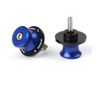 pour B&M&W S1000RR S1000 RR 2014-2016 2017 2018 2019 2020 2 Pièces 8 Mm Moto Bras Oscillant Curseurs Bobines CNC Bras Oscillant Support Vis(Blue-2)