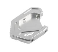 pour B&M&W S1000XR S1000 XR S 1000 XR 2020 2021 2022 Moto CNC Béquille Latérale Support Extension Agrandisseur Pad(Silver-1)