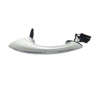 Pour B&MW 5 Série 7 F01 F02 F06 F10 520d 520i 525d 528i 530d 530i 2001-2016 Poignée De Porte Extérieure De Voiture Poignées porte extérieures(WHITE,Avant gauche)