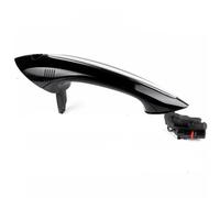 Pour B&MW 5 Série 7 F01 F02 F06 F10 520d 520i 525d 528i 530d 530i 2001-2016 Poignée De Porte Extérieure De Voiture Poignées porte extérieures(Noir,Arrière droit)