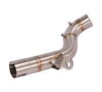pour B&MW F750GS F850GS Moto Lien Moyen Tuyau Catalyseur Supprimer Éliminateur Amélioré Échappement Moto Évasion Tube Modifié sans Lacet