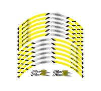 pour B&MW F800R F800 R Moto Avant Roues Arrière Bord Extérieur Jante Autocollant Réfléchissant Bande Roue Décalcomanies (Couleur : 5)