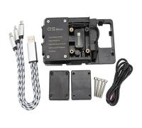 pour B&MW pour R 1200 RT 2010-2013 Support De Navigation pour Moto GPS Navigator Support De Chargement USB pour Téléphone Support De Navigation(01-Phone Bracket)