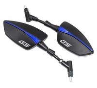 Pour B&MW R1200GS R1250GS F750GS F650GS F800GS F850GS LC ADV Rétroviseurs Latéraux Réglables Moto Universels Rétroviseur D'extrémité Moto(Blue)
