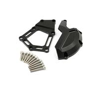 pour B&MW S1000RR S1000XR S1000R HP4 S1000 RR S 1000 RR RR R XR 1000RR Protection De Moteur De Moto Protecteur De Couvercle De Stator Couvercle Protection du Moteur(Noir)