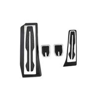 Pour B&MW Série 3 E90 E91 E92 E93 320i 318D 2005~2011 Caoutchouc Antidérapant Repose-pieds Pédales Couvre-pédales Voiture Pédale Frein Gaz(MT 4pcs With Rest)