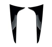 pour B&MW Série 3 F31 Touring Wagon 2012-2018 2X Noir Brillant Lunette Arrière Aileron Latéral Aile Lunette Arrière Rétroviseur Queue Voiture Becquets
