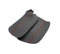 pour B&MW Série 5 F10 2011 2012 2013 2014 2015 2016 2017 LHD 2 Pièces Accoudoir Couverture en Cuir Center Control Box Couverture Autocollant Garniture Accoudoir Boîte (Couleur : Red Line)
