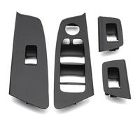 Pour B&MW Series 5 M5 G30 G31 F90 525 528 RHD Voiture Avant Arrière Porte Lève-vitre Panneau Commutation Garniture Poignées Intérieures Poignée Intérieure(Black 4pcs Set)
