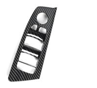 Pour B&MW Series 5 M5 G30 G31 F90 525 528 RHD Voiture Avant Arrière Porte Lève-vitre Panneau Commutation Garniture Poignées Intérieures Poignée Intérieure(Carbon Front Righ)