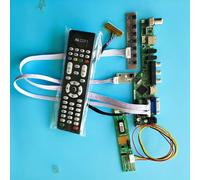Pour B133EW01 V1 1 lampes 13.3 ""carte pilote 20pin VGA AV TV HDMI USB Module contrôleur de signalisation numérique 1280X800